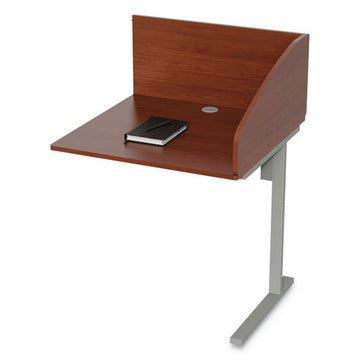Linea Italia® Study Carrell Add On, 1-leg, 31.25 X 23.25 X 45.25, Cherry freeshipping - TVN Wholesale